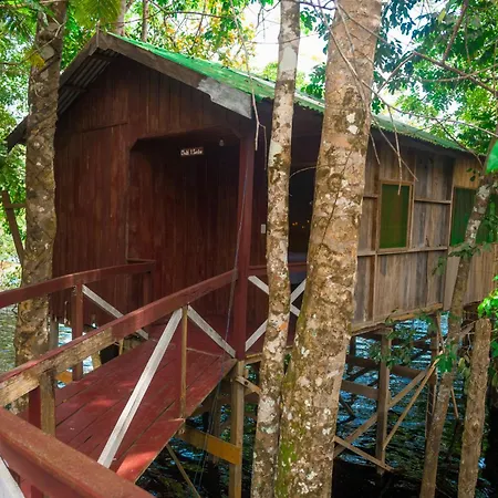 Vista Do Lago Jungle Lodge Cajual Exterior photo